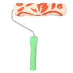 9 inch design pattern paint roller wall texture paint roller tool decorative wall roller design diy wall painting roller texture roller for wall design
