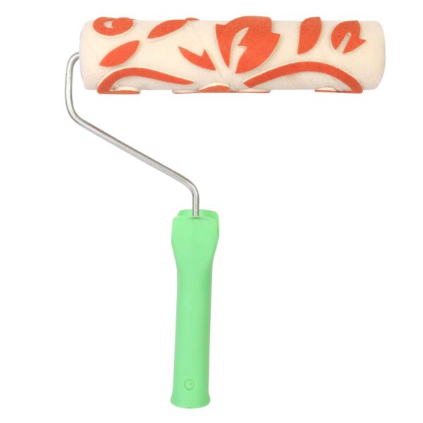 9 inch design pattern paint roller wall texture paint roller tool decorative wall roller design diy wall painting roller texture roller for wall design