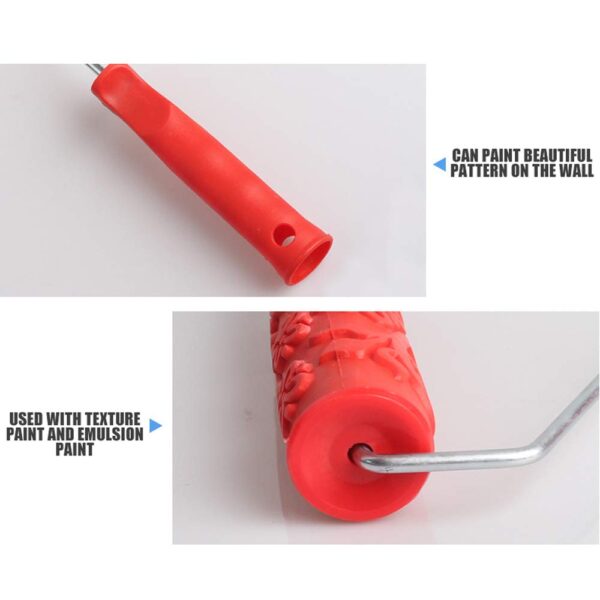 DIY Paint Roller Creating Luxury Wall Texture Design Designer Wall Painting Roller for Modern Home Makeover